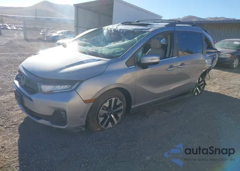 2025 Honda Odyssey Ex-L z USA, uszkodzony, nr VIN 5FNRL6H61SB038822